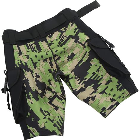 Men's 2.5mm Diving Shorts, Swimsuit, Quick-Drying Surf Shorts, XL 51cm, Length 90-96cm, Stretch Waist, Thermal Insulation (1/5)