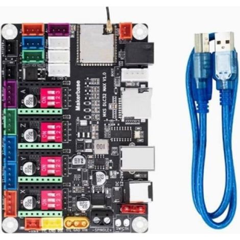 Carte Cnc 4 Axes - Contrôleur Grbl 32 Bits Esp32 - Pour Machine De Gravure - 1 Pièce
