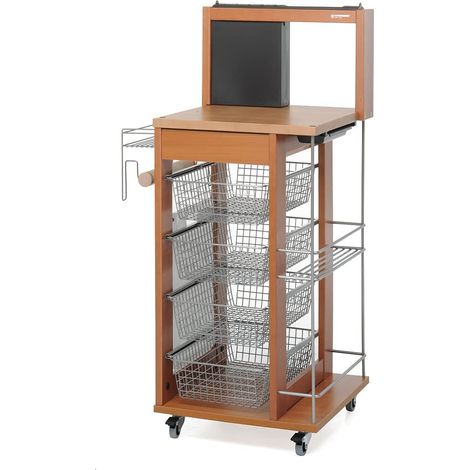 Foppapedretti Carrello IlCuciniere, Noce (1/5)