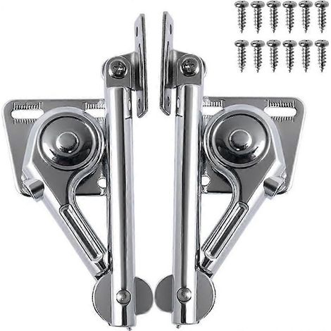 2 charnières de support de couvercle à fermeture douce, charnières de maintien pliables robustes (1/5)