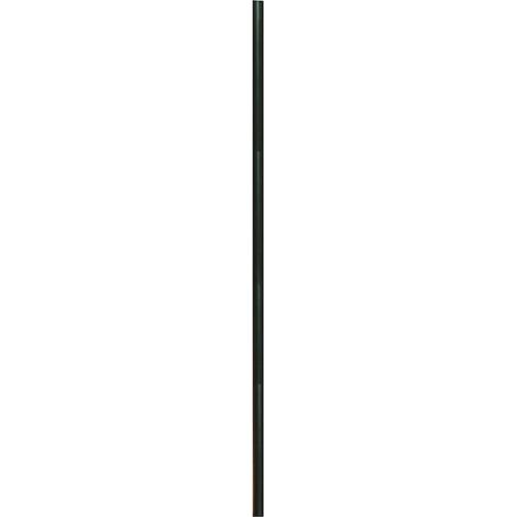 Tringle rainurée pleine pour espagnolette TUBRAIN noir longueur 1480 mm - TORBEL INDUSTRIE