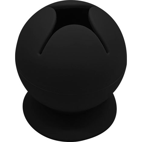 Outil de collecte de déchets en vinyle - En silicone - Pour l'élimination adhésive du vinyle - Silhouette, HTV, caméos, lettrage (noir)
