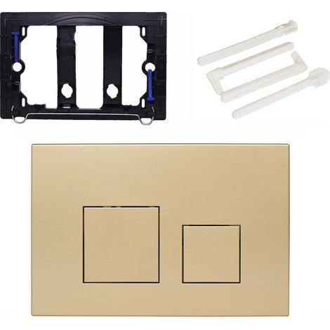 Plaque de commande WC Geberit – Plastique durable – Installation sans outils – Design minimaliste élégant - Avec Geberit Sigma 01,20,30,50,Up 320,300 (1/5)