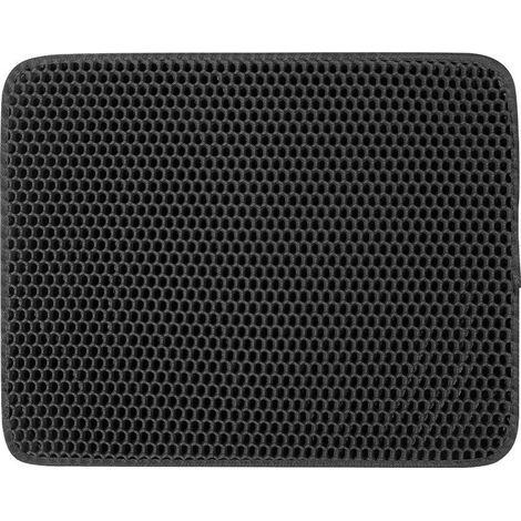 Tapis de sable double couche 45 x 60 cm, imperméable et durable, filtre à gravier (1/5)