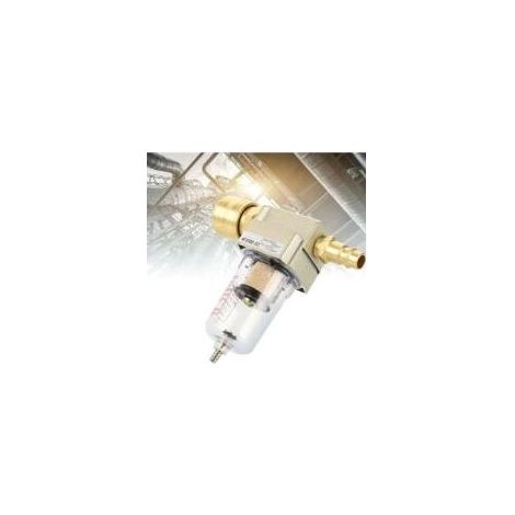 Séparateur d'eau et d'air comprimé, régulateur de filtre à air comprimé 1/4", régulateur de filtre de compresseur, pour filtre de compresseur, - Crezuo (1/4)