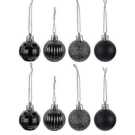 34 Stück kreative Weihnachtsbaum-Anhänger, Halloween-Dekorationskugeln, Halloween-Verzierung (1/3)