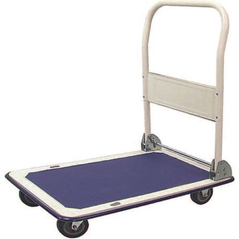 CARRELLO PORTATUTTO A 4 RUOTE MANUBRIO PIEGHEVOLE PORTATA KG.150    ALTE