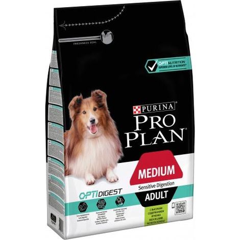 PURINA PRO PLAN Adulto Cordero Sensible Medio 14 kg