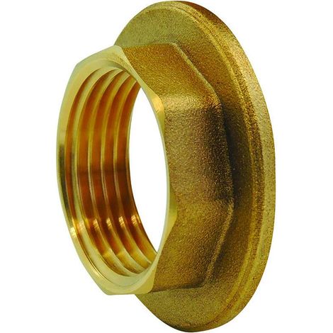 Contre écrou à plateau en laiton 1/2'' (1/2)