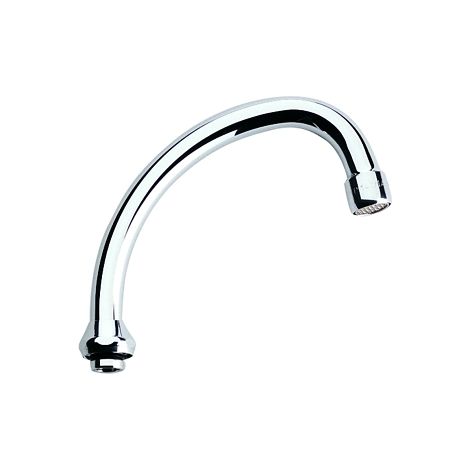 GROHE Rohrauslauf Ausladung 140mm schwenkbar ohne Anschlag chrom 13071000