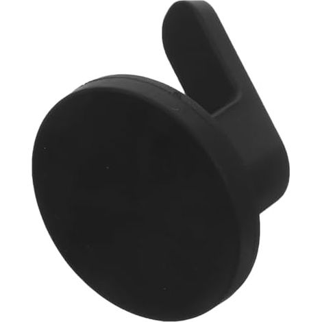 Crochet Magnétique Noir en Métal L Forme 48g Robuste pour Réfrigérateur Cuisine à Suspendre Clés Manteaux Serviettes et Compact Usage Domestique - (1/5)
