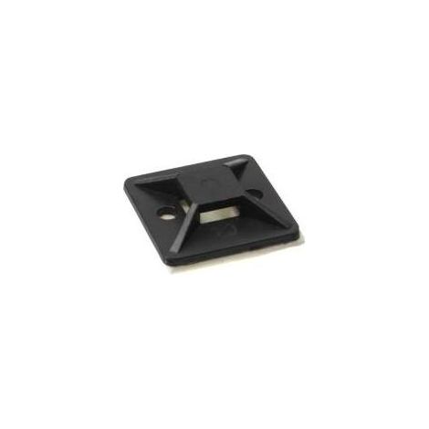 Soportes para bridas inline autoadhesivos impermeables 30x30 mm (1/2)