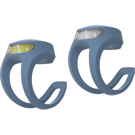 Pack De 2 éclairages Vélo Compacts - Visibilité Rechargeable Usb - Knog