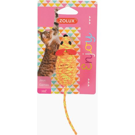 Jouet souris élastique colorée ZOLUX