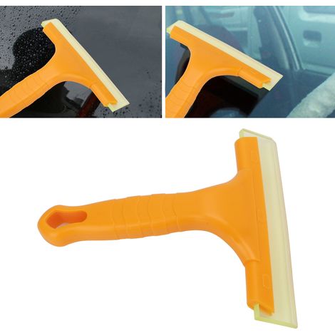 Essuie-glace teinté pour vitres de voiture, lave-glace, grattoir de dégivrage, lame de grattoir à neige (jaune) (1/5)