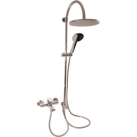 Colonne de douche COLORADO avec pommeau en laiton chromé H.99,8 cm (1/5)