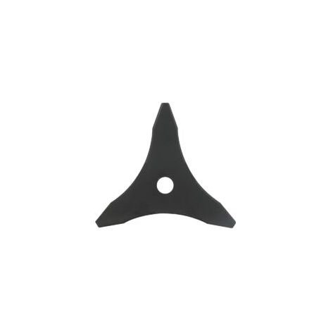 Lame à 3 dents, noire, 255 x 25,4 x 3 mm (1/4)