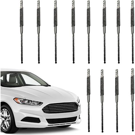 Chaînes à neige de voiture Sangles de pneus d'hiver Chaînes à neige antidérapantes réglables pour voiture, SUV, camion, pour la neige, la boue, les voyages en plein air, accessoires de conduite (1/5)