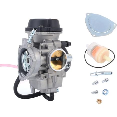 Carburateur 36mm,Carburateur Moto ATV KFX 400 pour LTZ400 ATV 2003-2007 KFX400 2003-2006 Raptor 350 YFM350 2004-2006 2014 LTK400 2003-2007 DVX400 2004-2008 KSF400 (1/5)