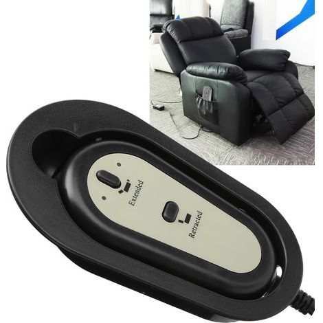 Télécommande 2 Boutons pour Fauteuil Électrique Relevable, Commutateur 5 Broches (1/5)