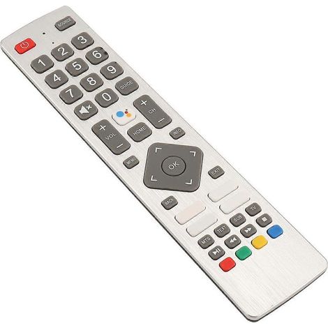 Ersatzfernbedienung RMC0133 für Sharp-Fernseher, kostenlose Einrichtung, Silber. (1/4)
