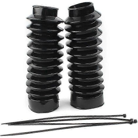 Stück Motorrad-Gummistiefel, kompatibel mit Harley Softail FXST, Dyna FXDWG und FXWG, 41-mm-Loch, Universal SZRH AK