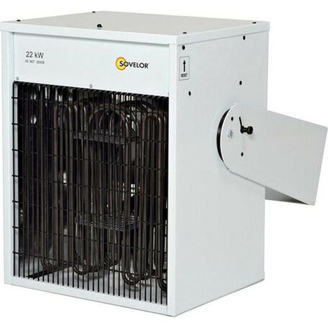 Sovelor - Aerotermo eléctrico de pared 22kW 380V 2200m3/h - TR22B