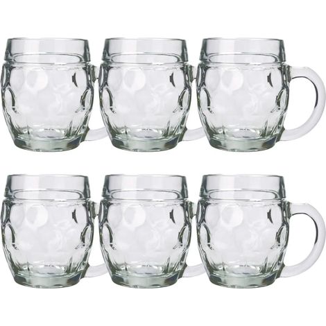 Bierglas, Bierkrug, Maßkrug, Bierseidel 6er Set Biergläser, Tübinger - 0,4 Liter (1/5)