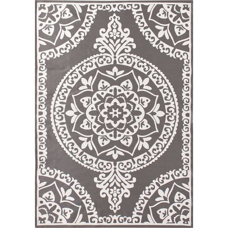 Outdoorteppich KOHIMA Grau 160 x 230 cm (1/5)