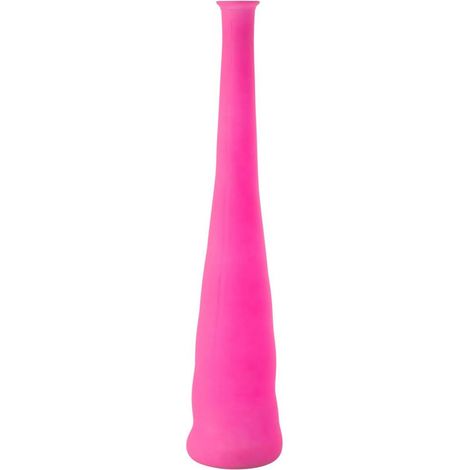 Vase Bouteille en Verre "Neon" 100cm Rose