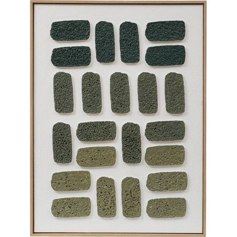 Tela verde aladji 3d 60x80cm - Atmosphera créateur d'intérieur (1/4)