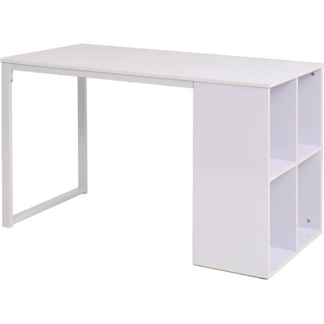 Escritorio blanco 120x60x75 cm vidaXL (1/4)