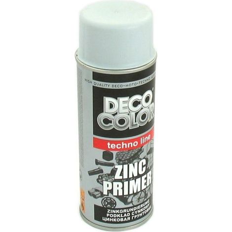 Apprêt de zinc Deco Color, apprêt de zinc argenté 400 ml
