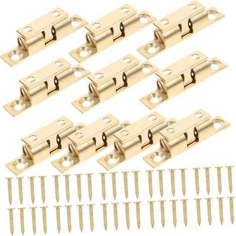 Lot de 10 boucles à billes en cuivre pour loquets ressort porte (1/5)