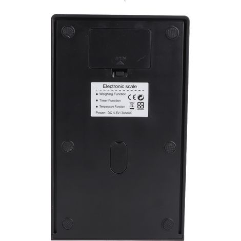 Balance électronique multifonctionnelle de haute précision, mini-balance numérique avec test de température et compte à rebours.-AquaForge