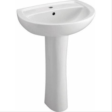 Colonne H690xP180mm pour Lavabo Bastia 60x47cm Allia NF