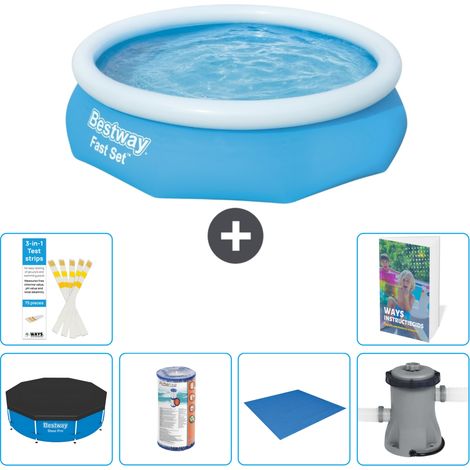 Bestway Piscina Bestway Fast Set Rotonda - 305x76 cm - 7-pezzi  S167