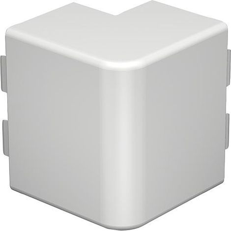 COUVERCLE ANGLE EXTERIEUR 100 MM, BLANC TYPE WDK/HA 60110/1 PC OBO BETTERMANN 6192335 (1/3)