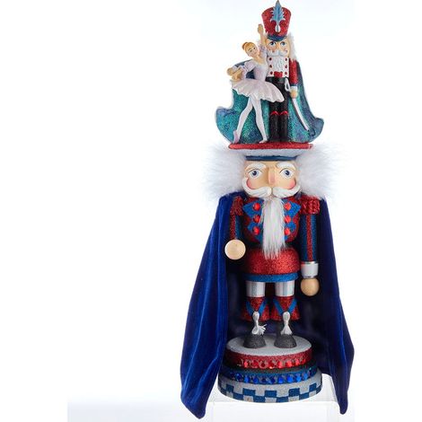 DISNEY Decorazione Statua Schiaccianoci Ballerina Clara Con Il Principe 45 cm (1/3)