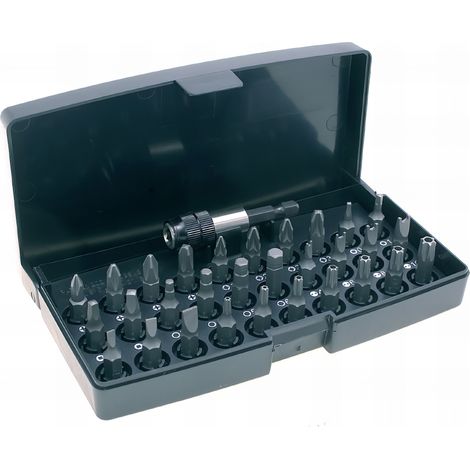 Coffret Plastique de 30 Embouts + 1 Adaptateur