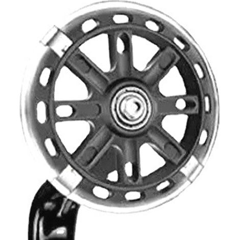 Roues stabilisatrices pour vélo enfant, roues stabilisatrices pour vélo enfant, garçons et filles, pour une conduite en toute sécurité, noires. (1/5)