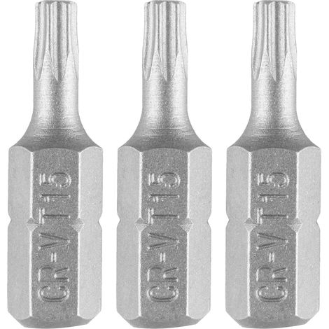 Embouts Torx T15 x 25 mm, 3 pièces. (1/3)