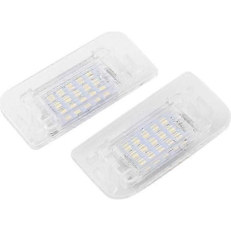 Feu arrière de voiture compatible avec Mercedes-Benz Classe B W242 W246, éclairage de plaque d'immatriculation à LED A2468201566 (1/4)