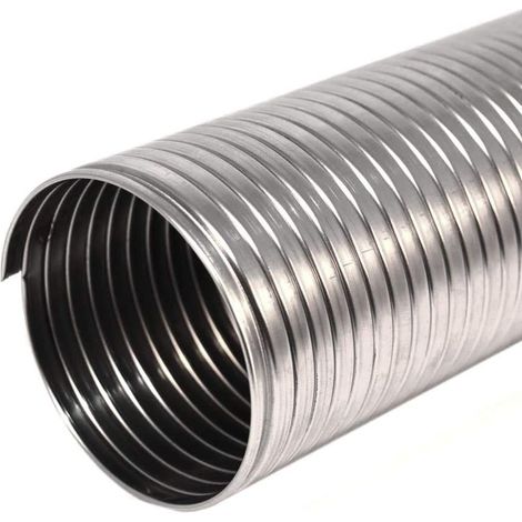 Tubo flessibile da 160 x 3000mm di acciaio inox aisi 316 spessore 10mm