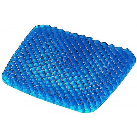 Coussin de siège en gel, coussin antidérapant, respirant, soulagement des escarres (1/5)