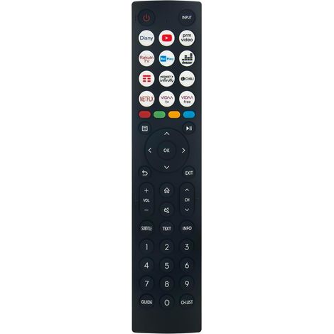 EN2Q36H Universelle Télécommande Convient pour Hisense VIDAA 4K TVs 120L9HA 100L9HD 120L5HA 32E53KQT 40E53KQT 32E43KT 32A4K 32A5KQ 40A4K 40A5KQ EN2Q36 (1/5)