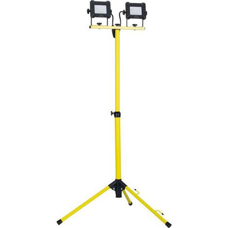 Proiettore doppio cablato su piedistallo 2 x 750 lumen - Maximus