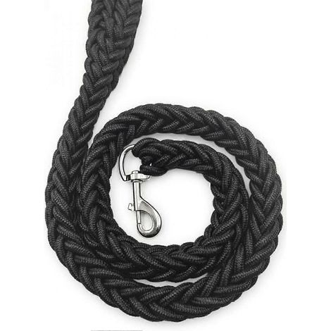 Leine, Hundeleine, lange Hundeleine, robuste Hundeleine, schwarze Hundeleine, lange Leine, Haustierleine (1,2 m) (1/3)
