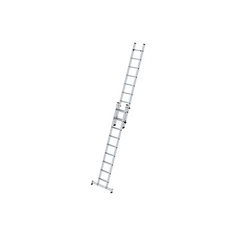 MUNK  Scala scorrevole a gradini  2 elementi  con trasversa