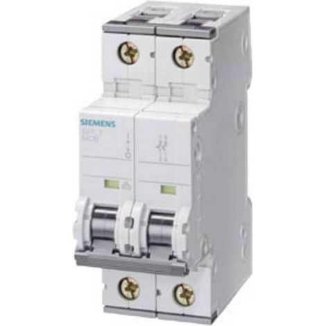 [NEUWERTIG] B-Ware Siemens Leitungsschutzschalter Sicherungsautomat 2 Pol SENTRON 16 A Grau 400 V (1/2)